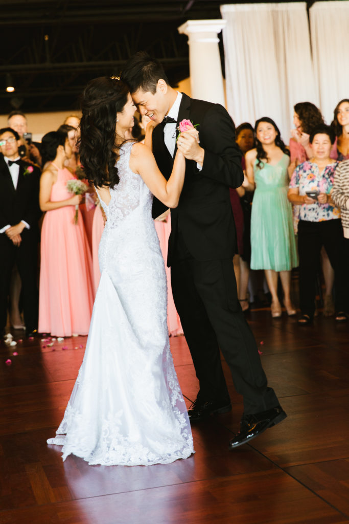 St. Augustine Wedding Bride and Groom Dancing