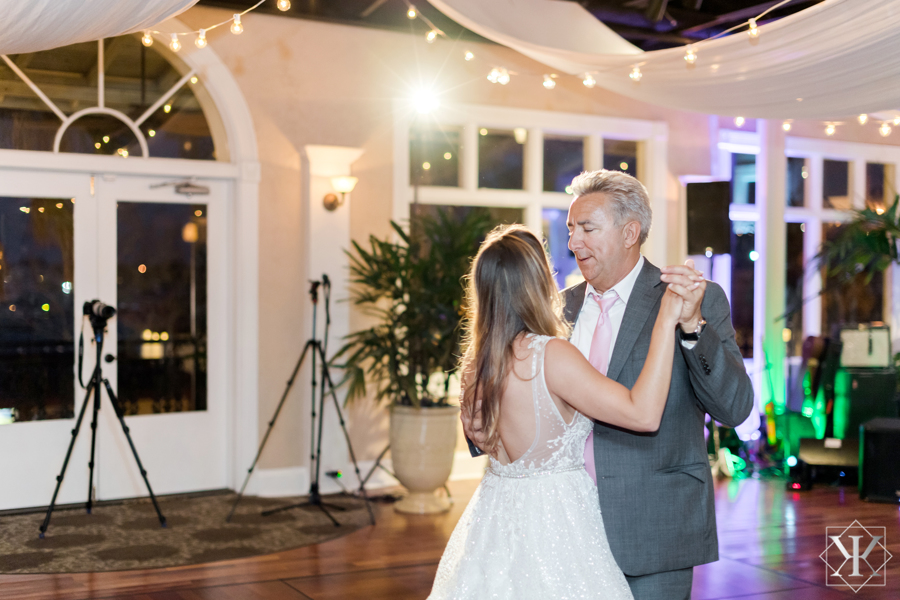 St Augustine Florida Wedding Reception Father Daughter Dance