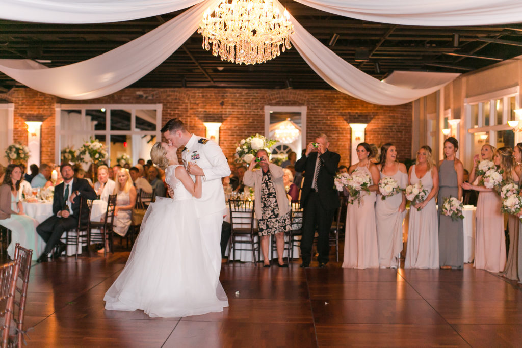st-augustine-florida-wedding-ballroom-first-dance-bride-groom