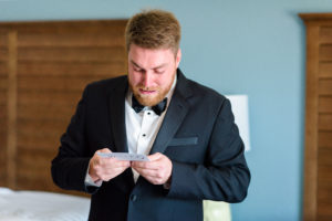 St Augustine Wedding Venue Emotional Groom