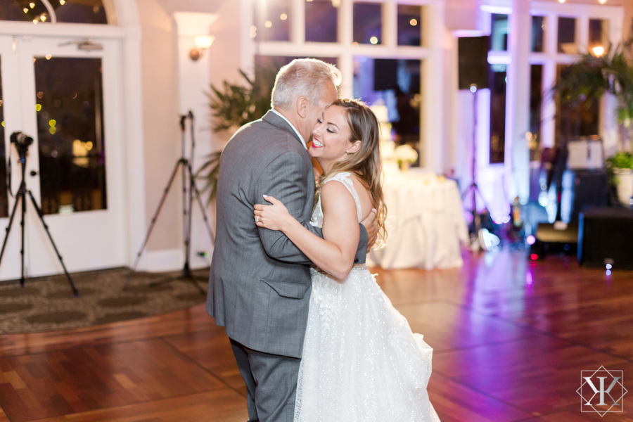 St Augustine Florida Wedding Reception Father Daughter Dance 1